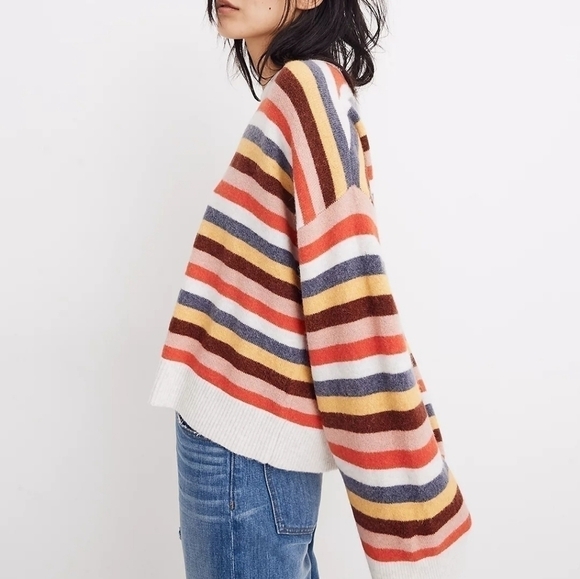 Madewell Striped Sweater - Picture 7 of 9
